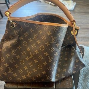 Brand New Louis Vuitton Brown logo ARTSY